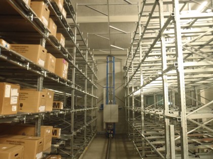 Terma: Lagerhotel med automatisk miniloader